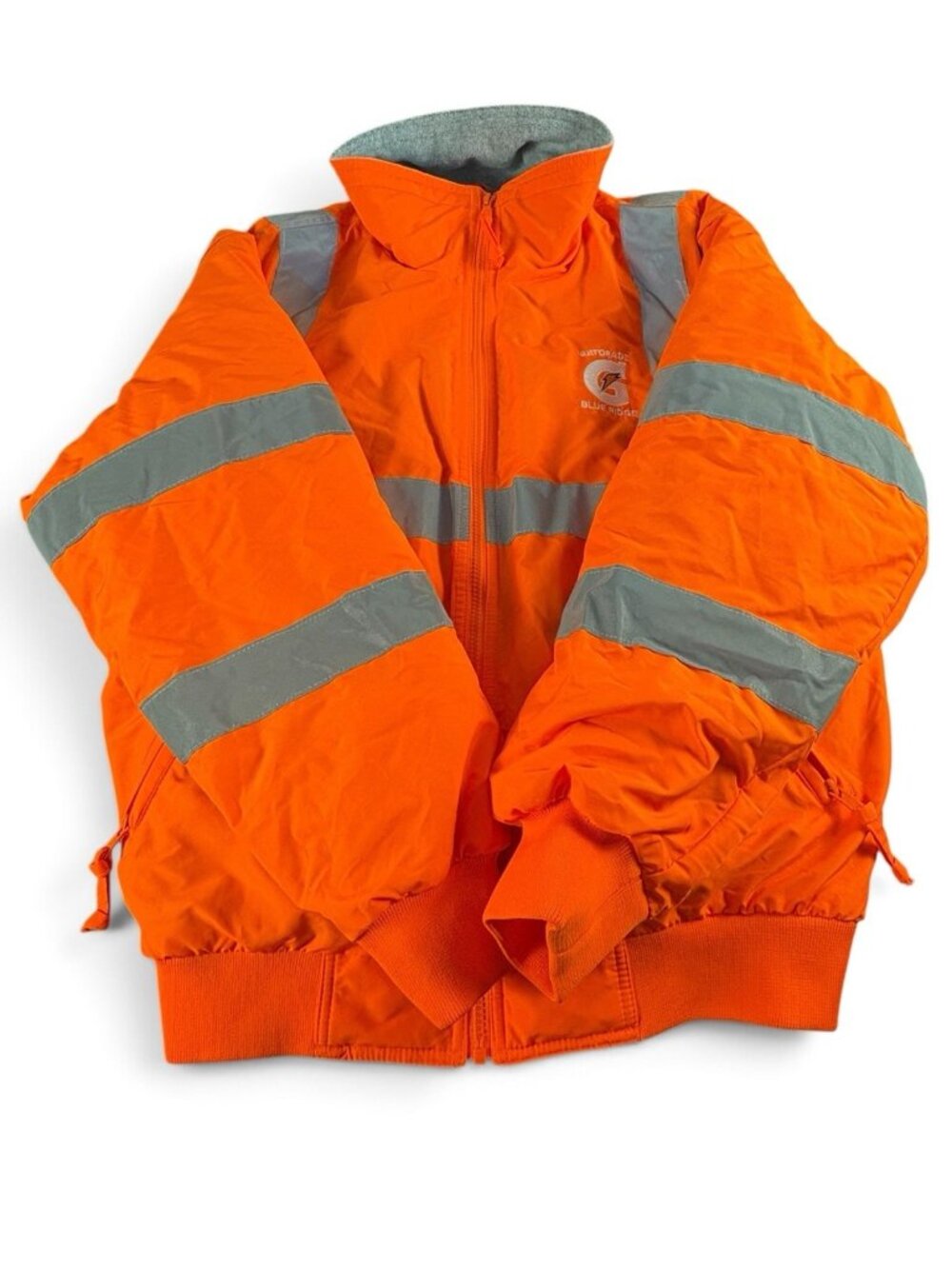 Port Authority Gatorade Blue Ridge Hi-Vis Reflective Safety Jacket Orange Size L